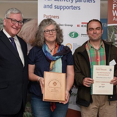 Sylvestrus at the Scolands Finest Woods awards